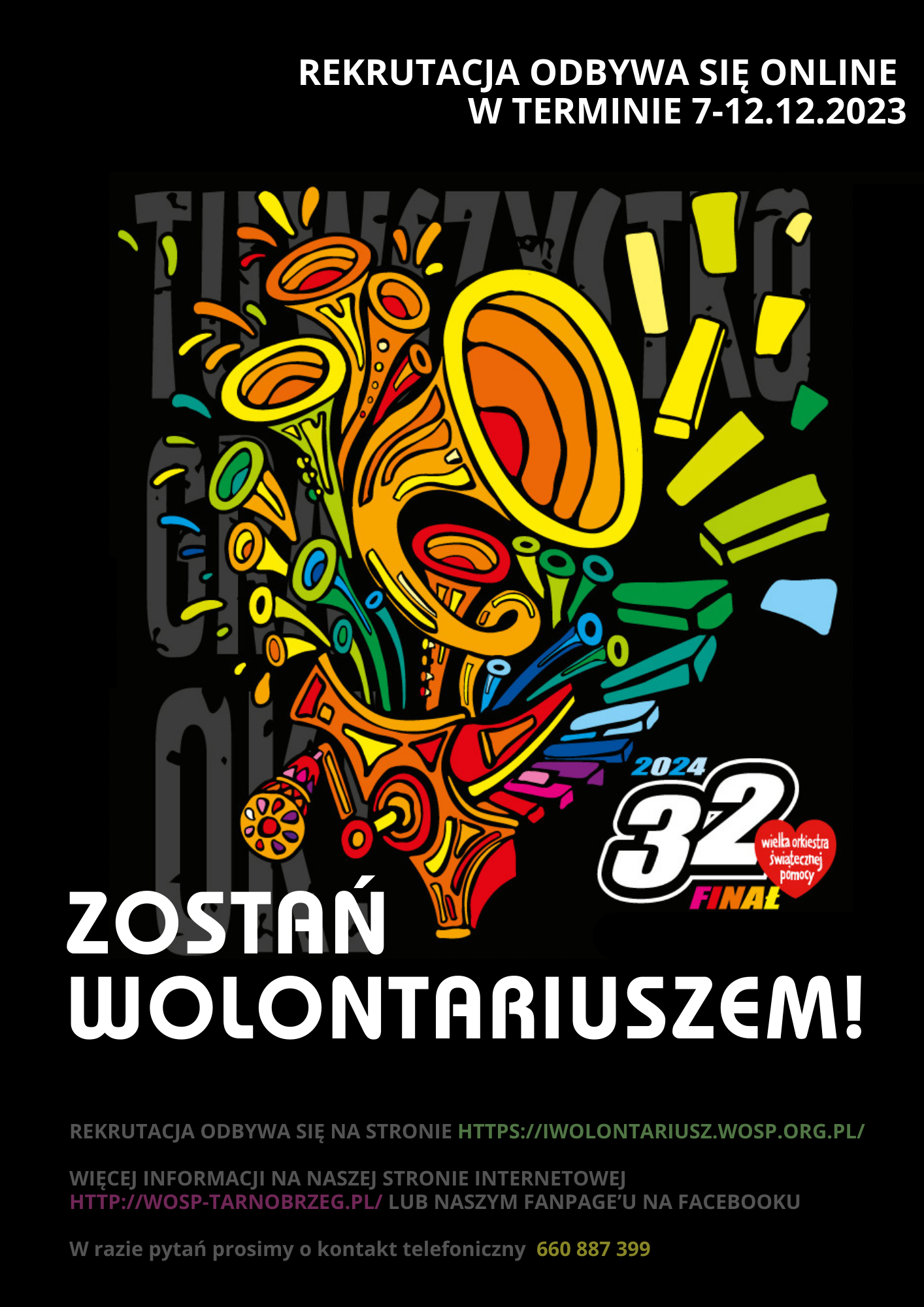 Włącz się w 32. Finał WOŚP – Dołącz do Wolontariuszy WOŚP w Tarnobrzegu!